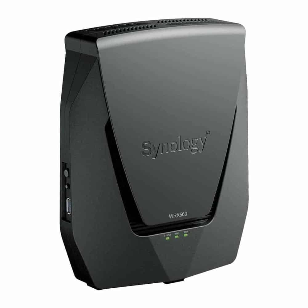 (image for) Synology WRX560 Dual-band Wi-Fi 6 Router 4x4 MiMo 2.5GbE Lan/WAN